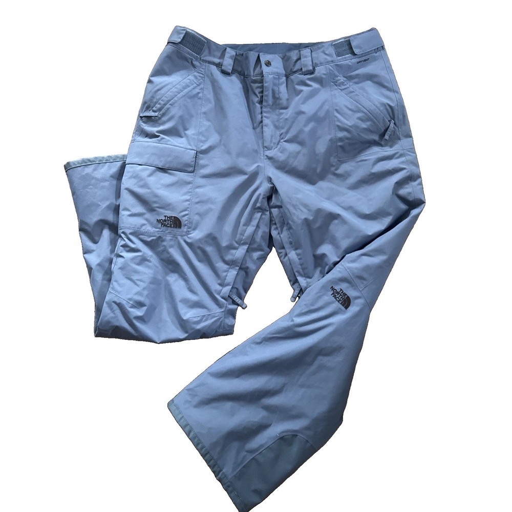North Face Freedom Ski Pants Women 1X DryVent Insulated Blue Snowboard Plus Size